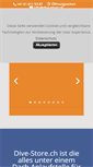 Mobile Screenshot of dive-store.ch